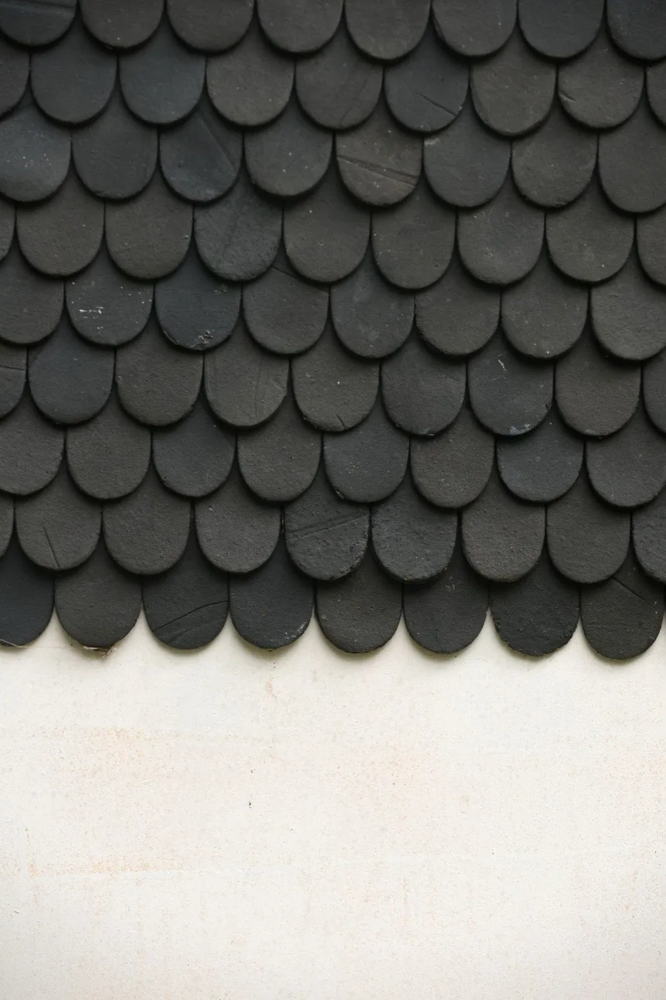 Close-up of quality roofing shingles